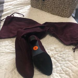 Ladies thigh high boots